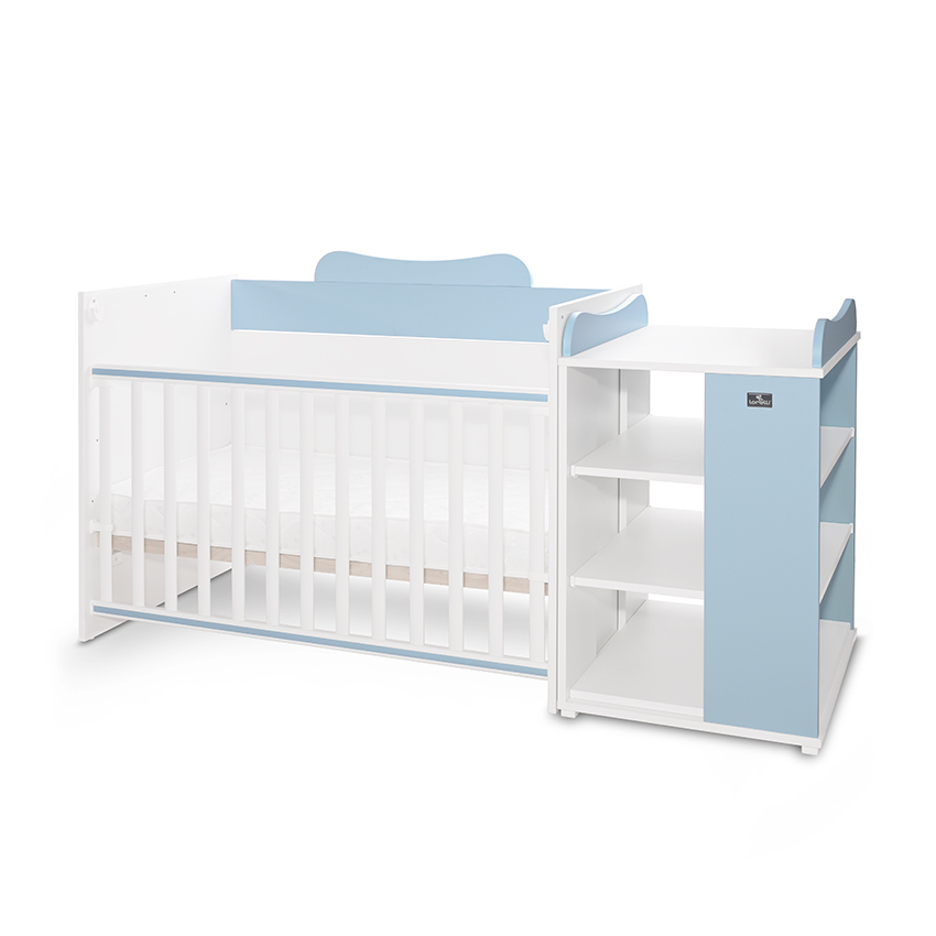 Κρεβάτι πολυμορφικό Lorelli Multi White+Baby Blue 10150570039A - Image 5