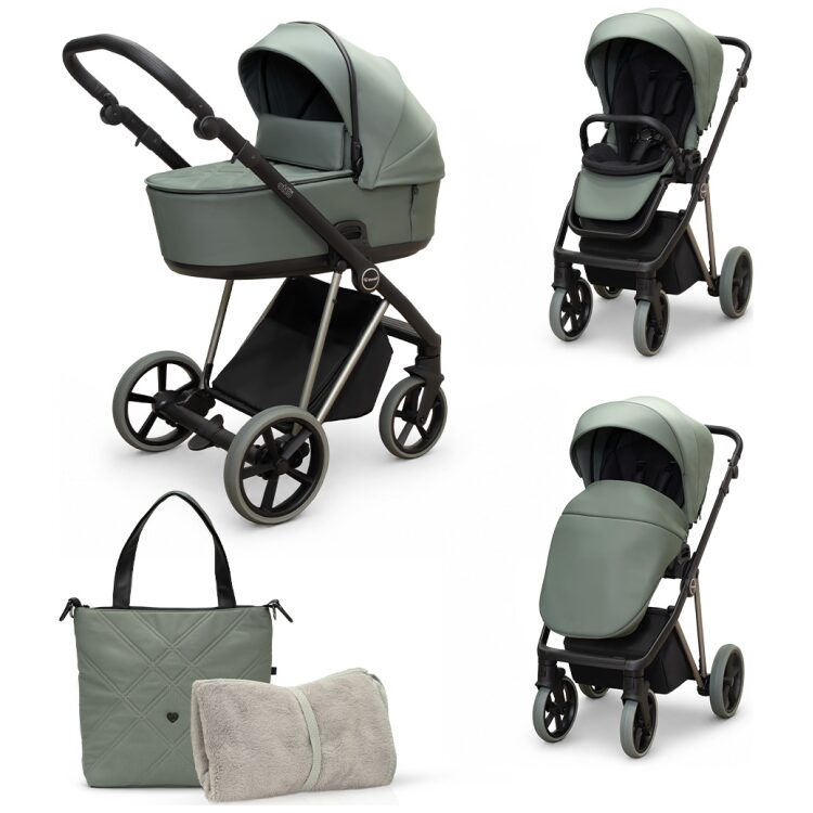 Πολυκαρότσι 2 in 1 Dovadi Atta Plus Sage Green