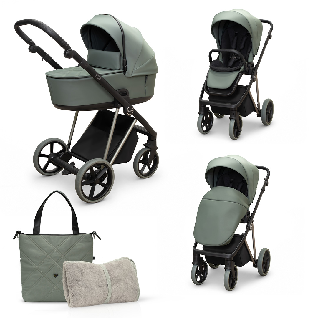 Πολυκαρότσι 2 in 1 Dovadi Atta Plus Sage Green