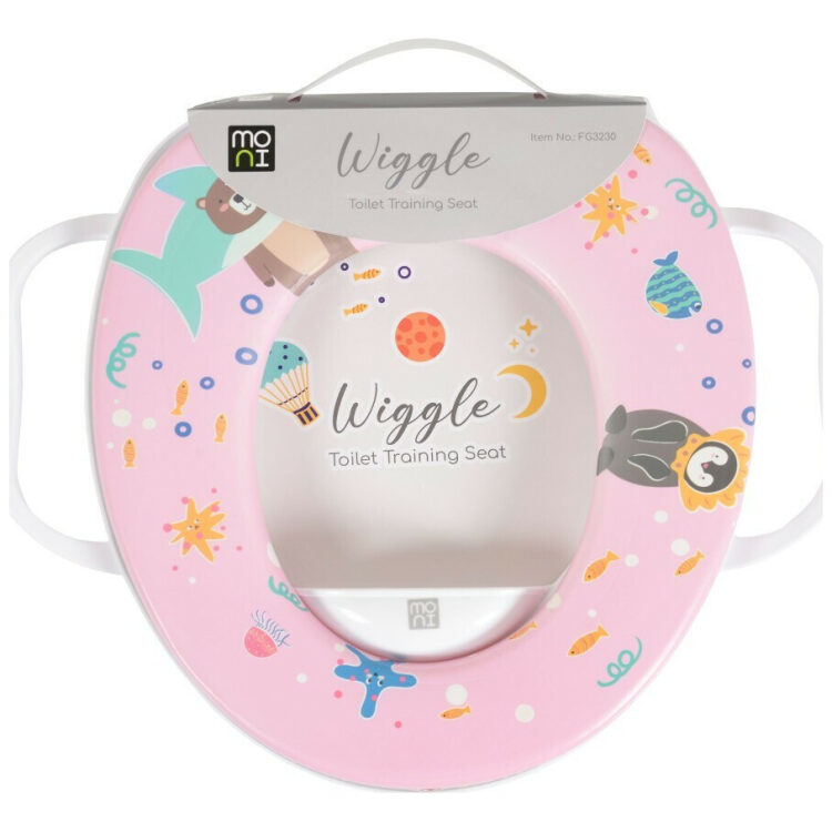 Εκπαιδευτικό κάθισμα τουαλέτας Moni Wingle Pink