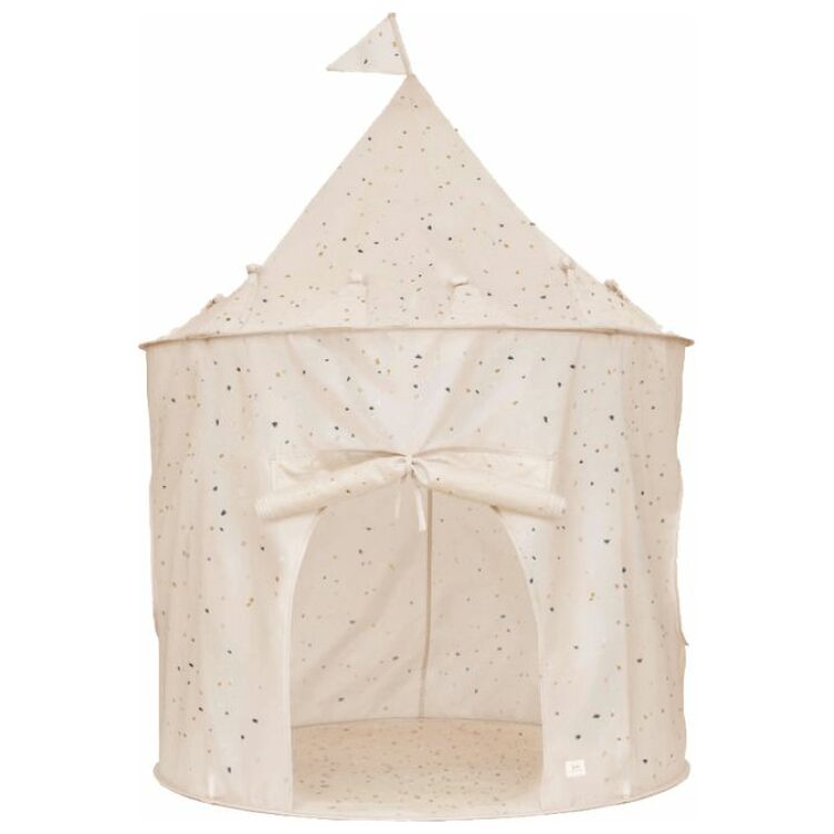 Παιδική σκηνή από ανακυκλωμένο ύφασμα 3Sprouts, Terrazzo Beige 0317-ITNTAL