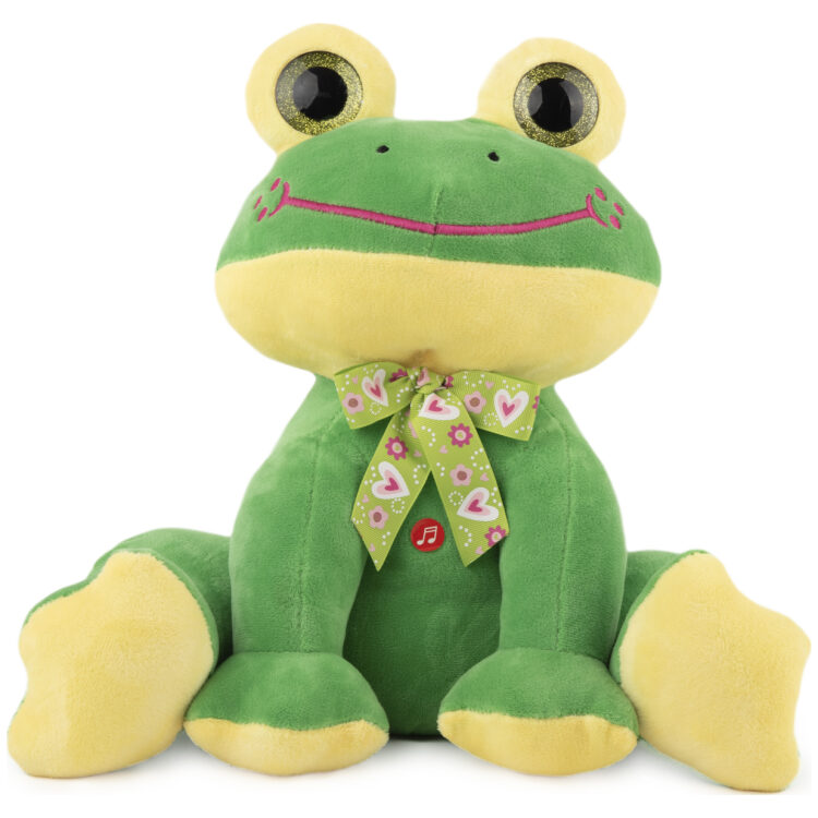 Λούτρινο παιχνίδι Frog with Ribbon And Sound 31cm 080650
