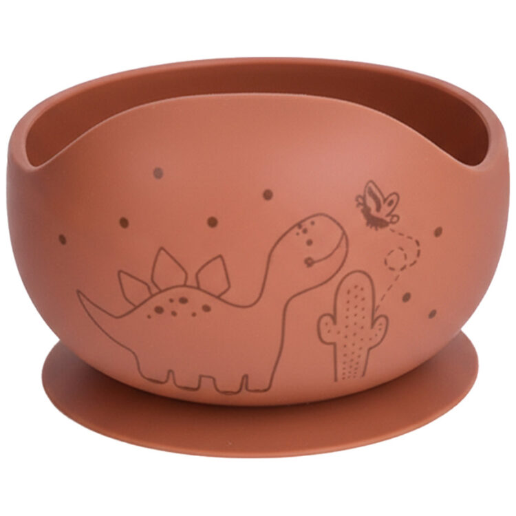 Μπολ σιλικόνης Raccoon Dino Brick 097034