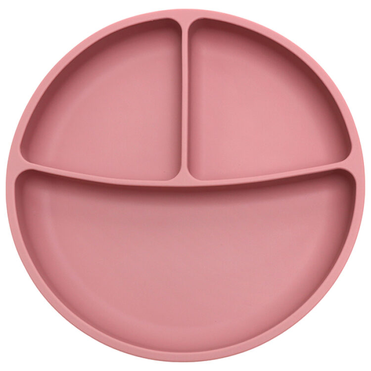 Πιάτο σιλικόνης Dark Pink 097075