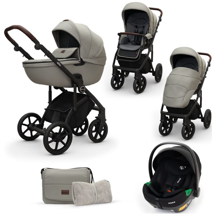 Πολυκαρότσι Dovadi Atta 3 in 1 Luxe Grey
