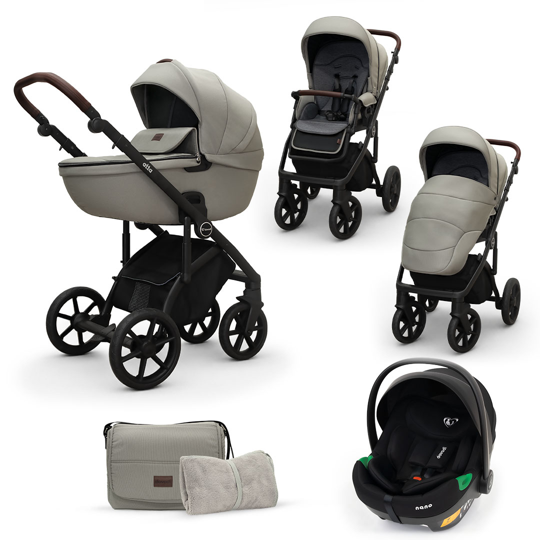 Πολυκαρότσι Dovadi Atta 3 in 1 Luxe Grey