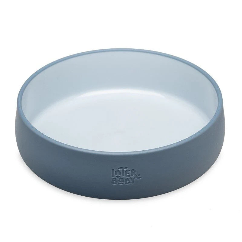 Σετ φαγητού Interbaby Grey Blue SET42-73 - Image 4