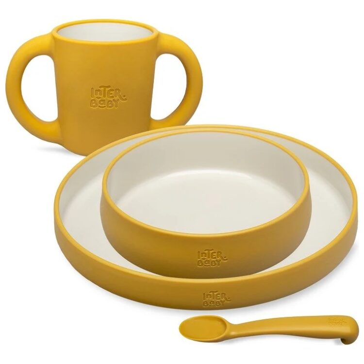 Σετ φαγητού Interbaby Earth Ocher SET42-75