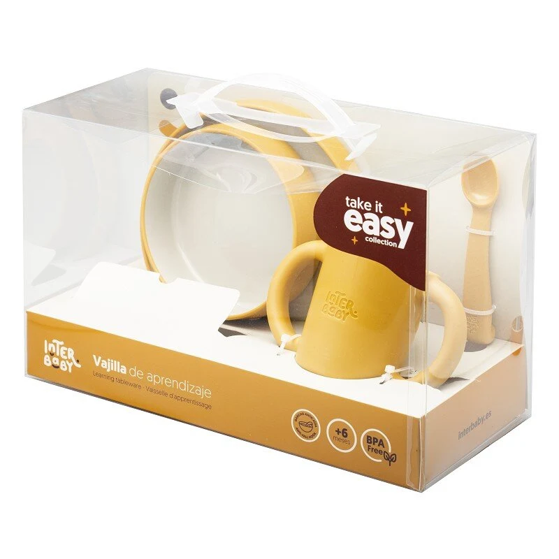 Σετ φαγητού Interbaby Earth Ocher SET42-75 - Image 2