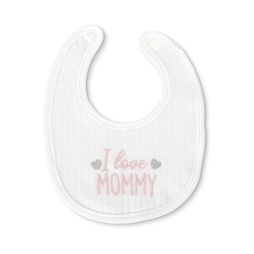 Σαλιάρα για νεογέννητα σετ 2 τεμ. με velcro, Lorelli Natural Girl 10260280003 - Image 2