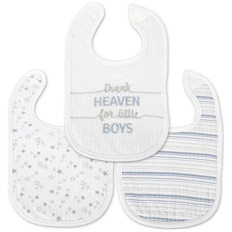 Σαλιάρα σετ 3 τεμ. με Velcro Lorelli Natural Boy 10260290002