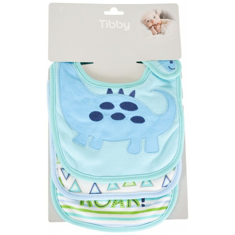 Σαλιάρα σετ 3 τεμ. Cangaroo Tibby Blue