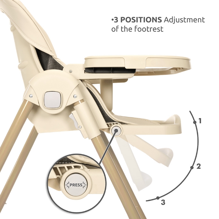 Καρέκλα φαγητού Lorelli Remo Beige 10100632603 - Image 11