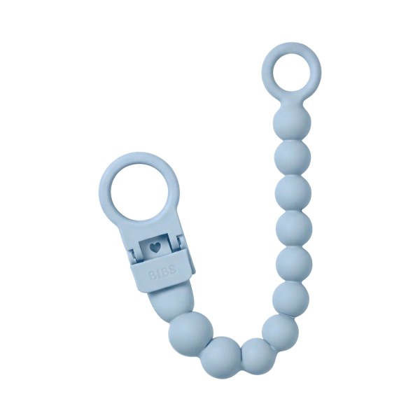 BIBS Κλιπ πιπίλας Bead Sage Baby Blue