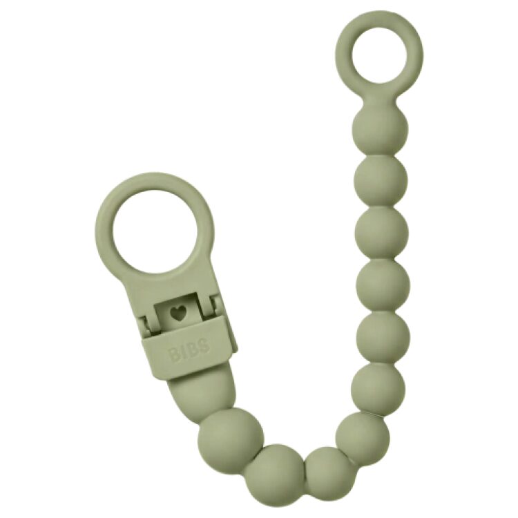BIBS Κλιπ πιπίλας Bead Sage