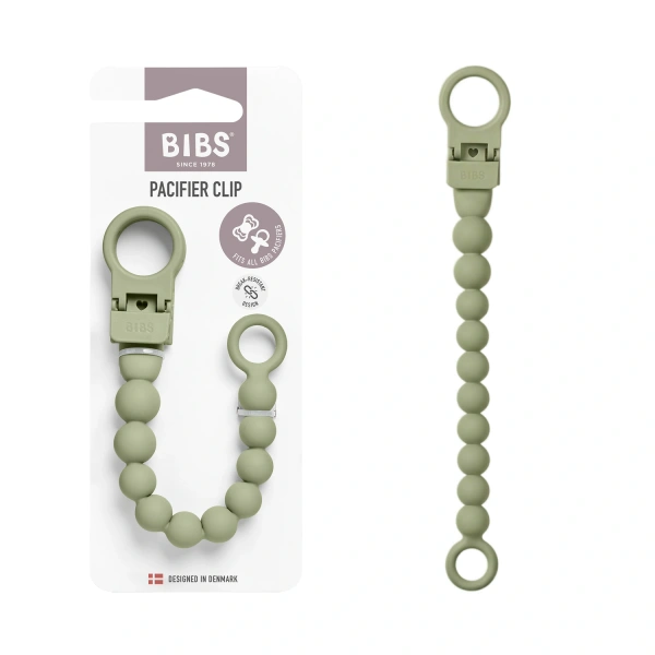 BIBS Κλιπ πιπίλας Bead Sage - Image 2